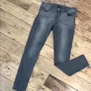 Dark Gray KUT Mia slim fit jeans
